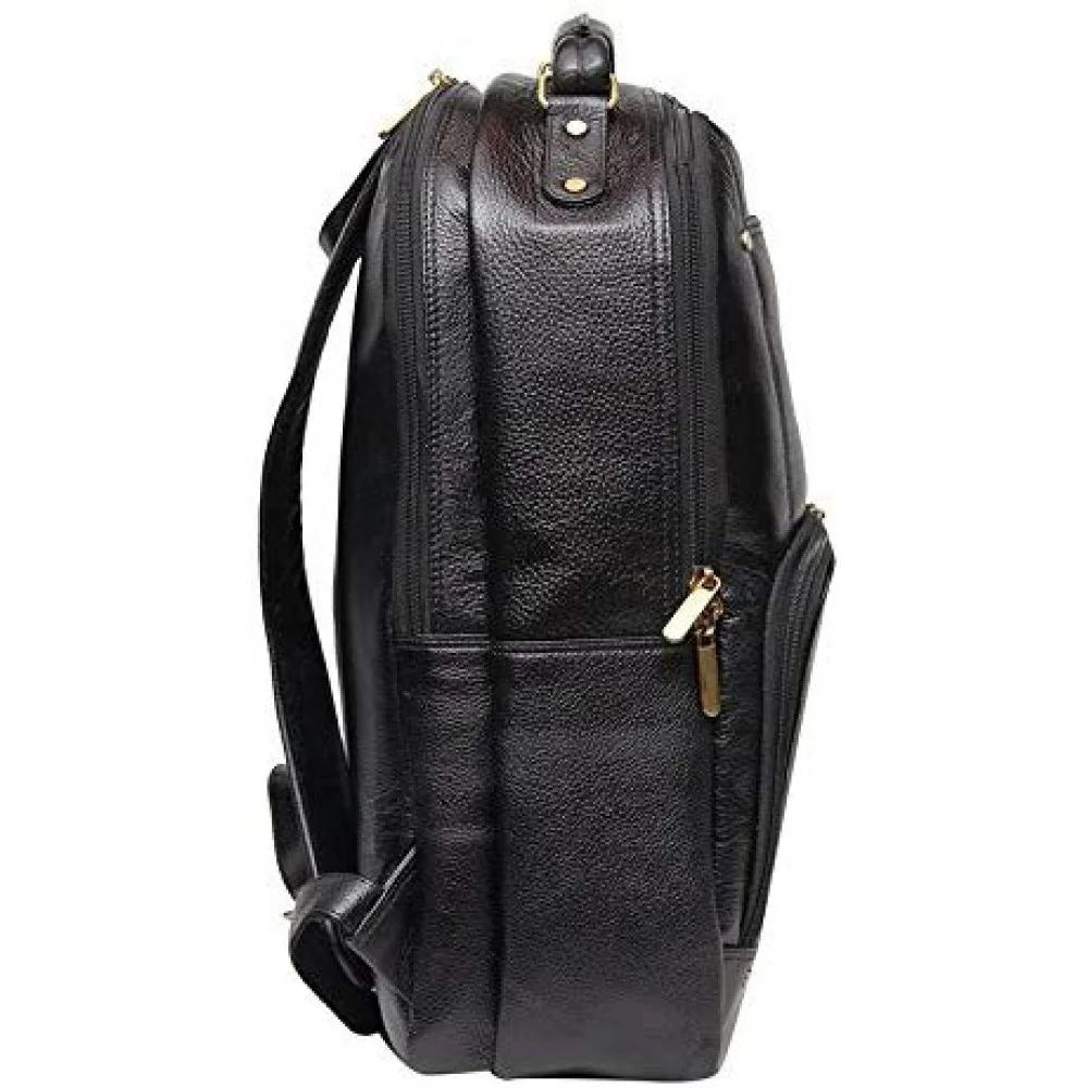 18 inch Leather Laptop Backpack