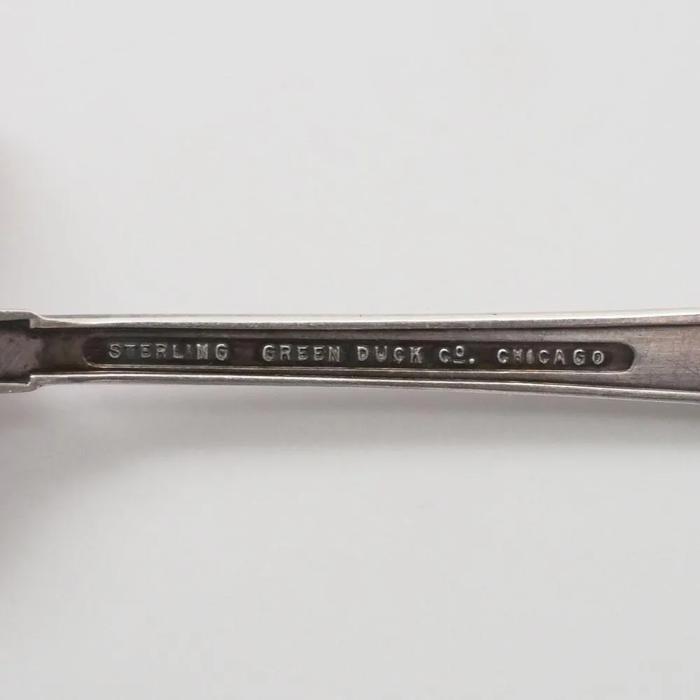 1933 Chicago World Fair Century of Progress Sterling Souvenir Spoon