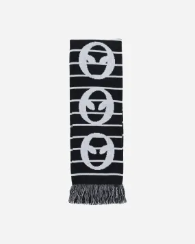 Alien-O Striped Scarf Black