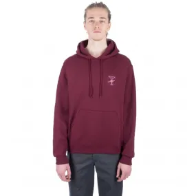 Alltimers Beginning Pullover Hooded Sweatshirt (Burgundy)