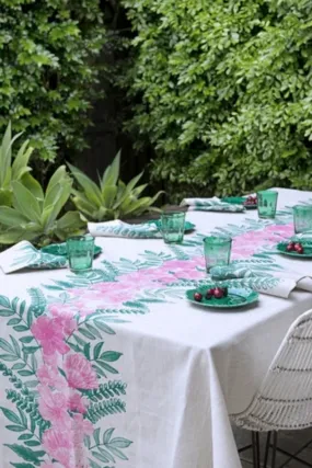 AQUA DOOR DESIGNS FOLIAGE NAPKINS GREEN