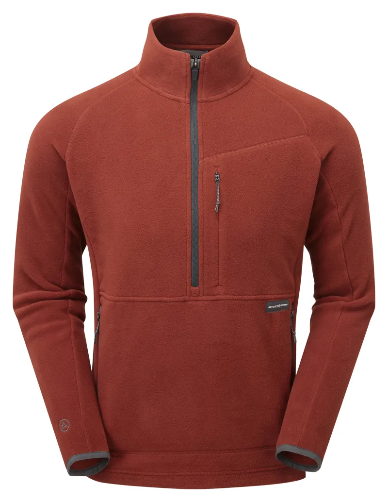 Artilect Mens Halfmoon Bio Pullover Fired Brick