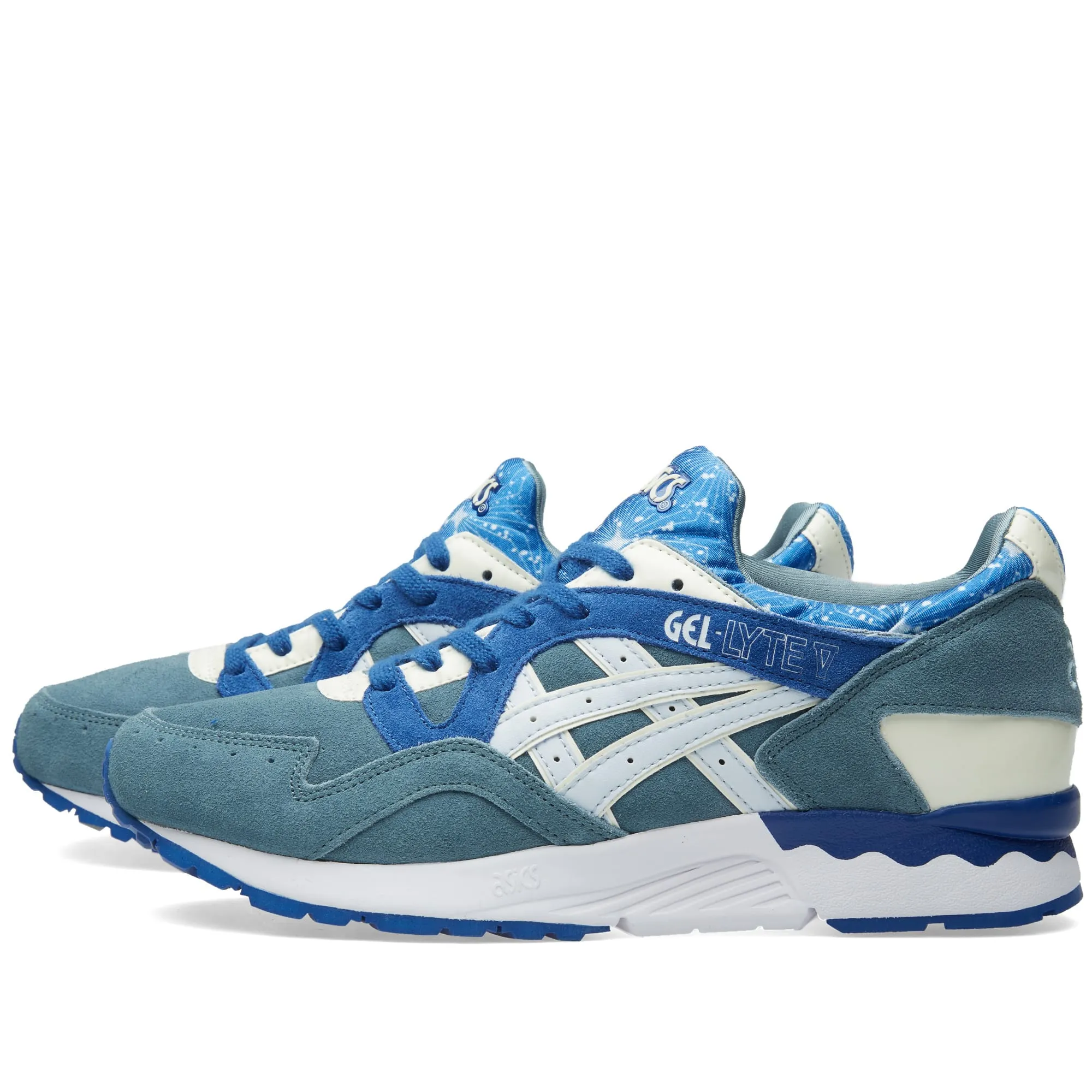 Asics Gel Lyte V 'Glow in the Dark'Goblin Blue & Plein Air