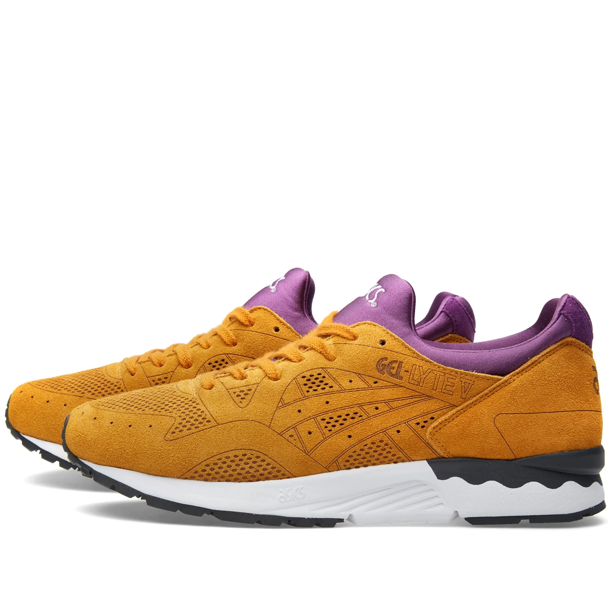 Asics Gel Lyte V 'Laser Etched'Tan & Purple