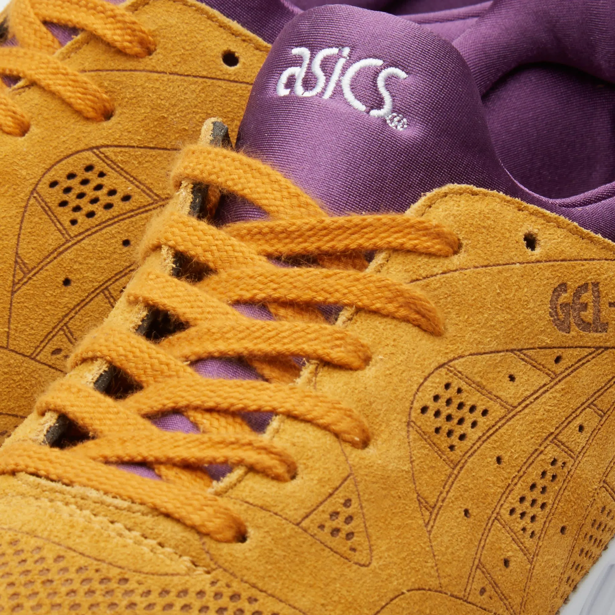 Asics Gel Lyte V 'Laser Etched'Tan & Purple