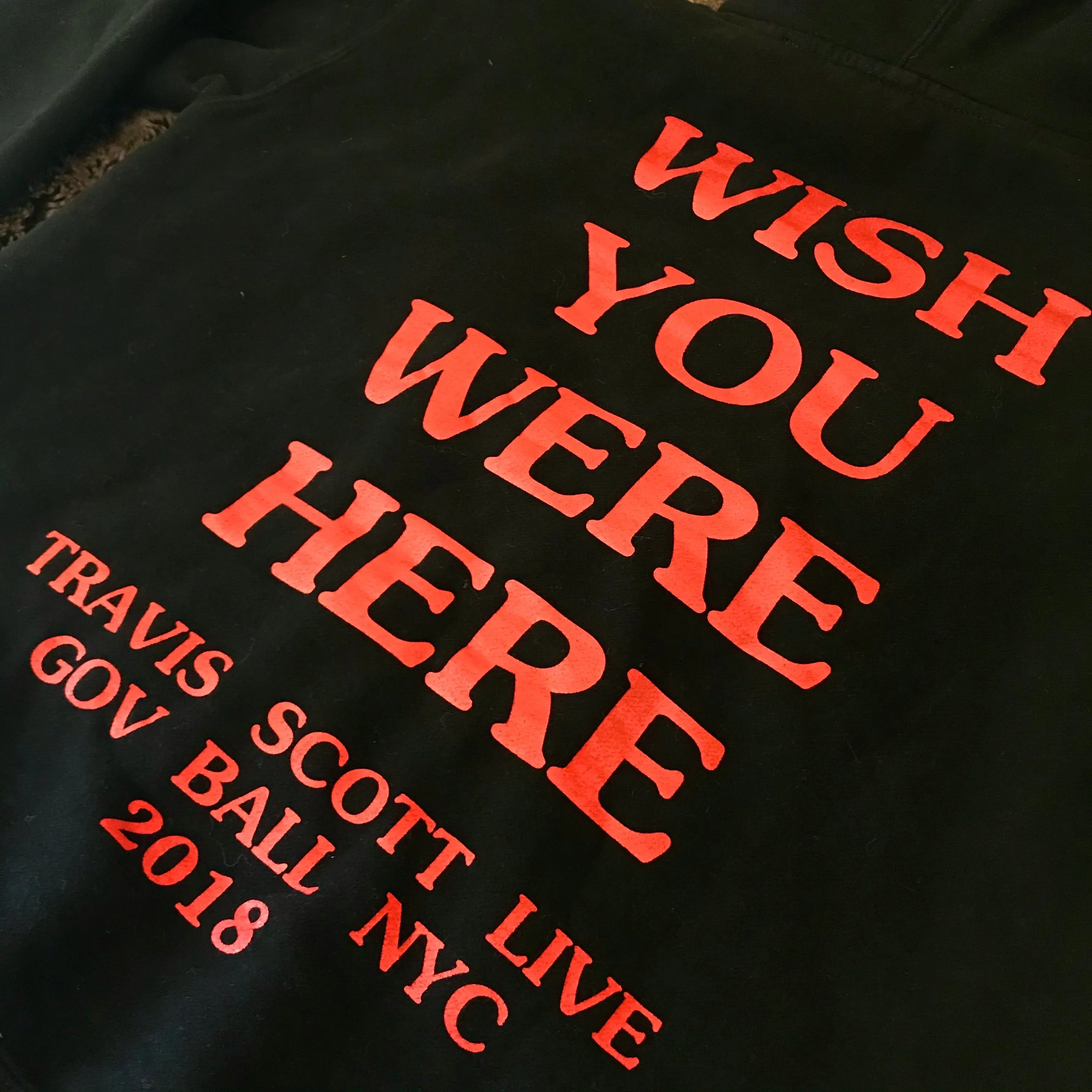 Astroworld Gov Ball NYC 2018 Exclusive Hoodie