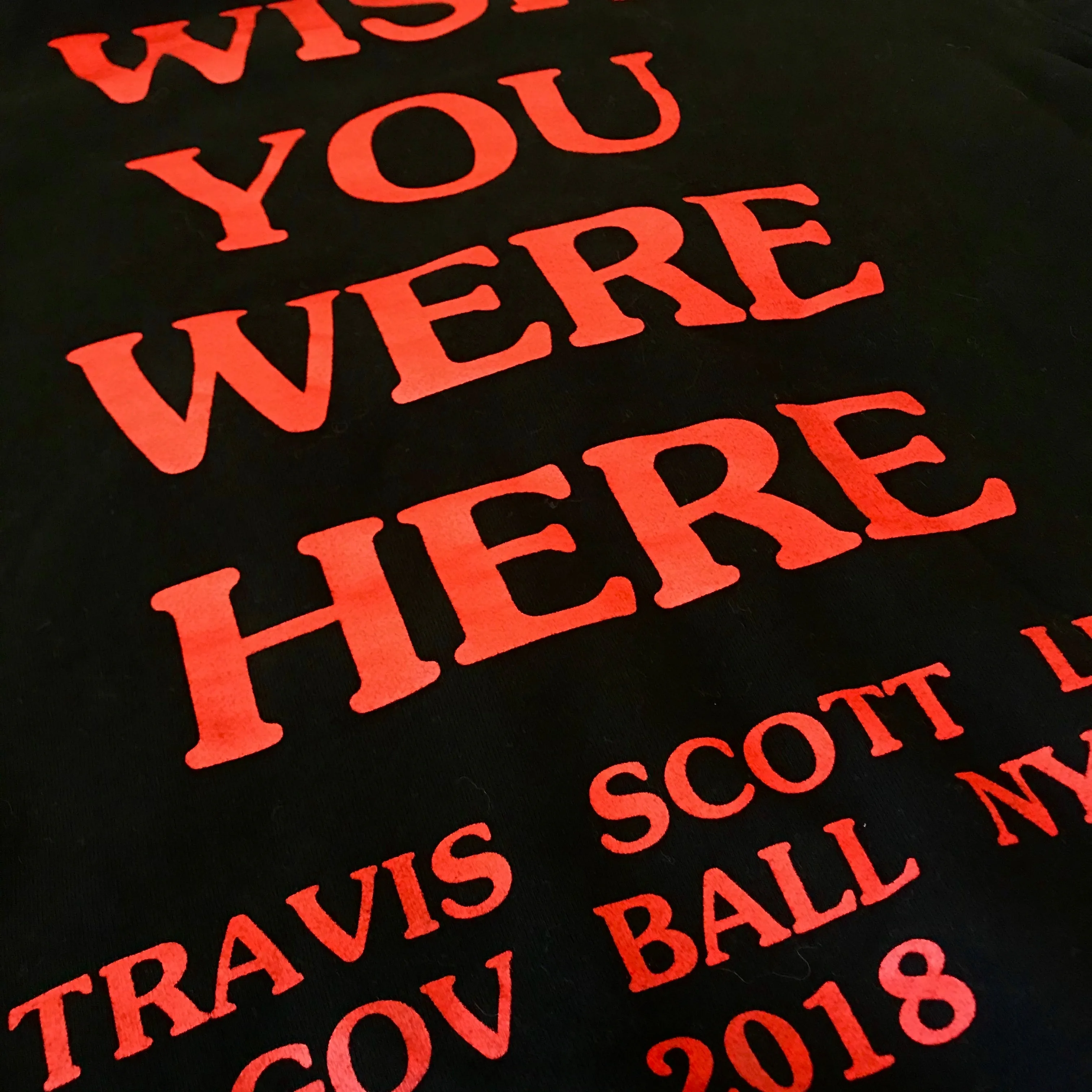 Astroworld Gov Ball NYC 2018 Exclusive Hoodie