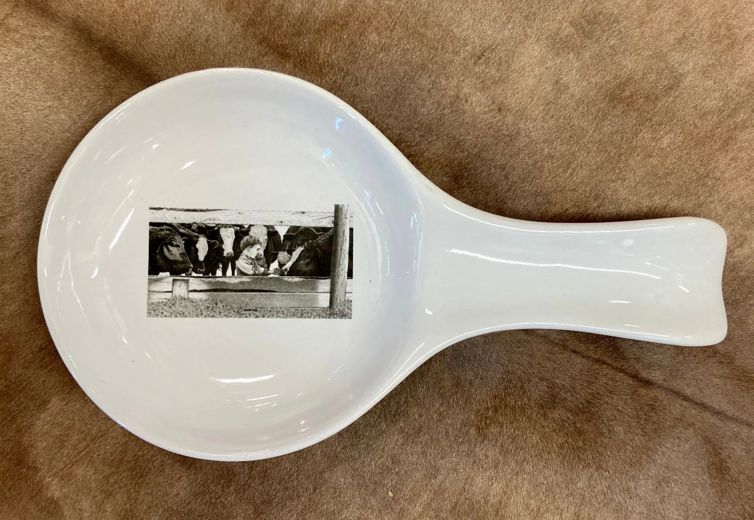 Bernie Brown Chore Boy Spoon Rest