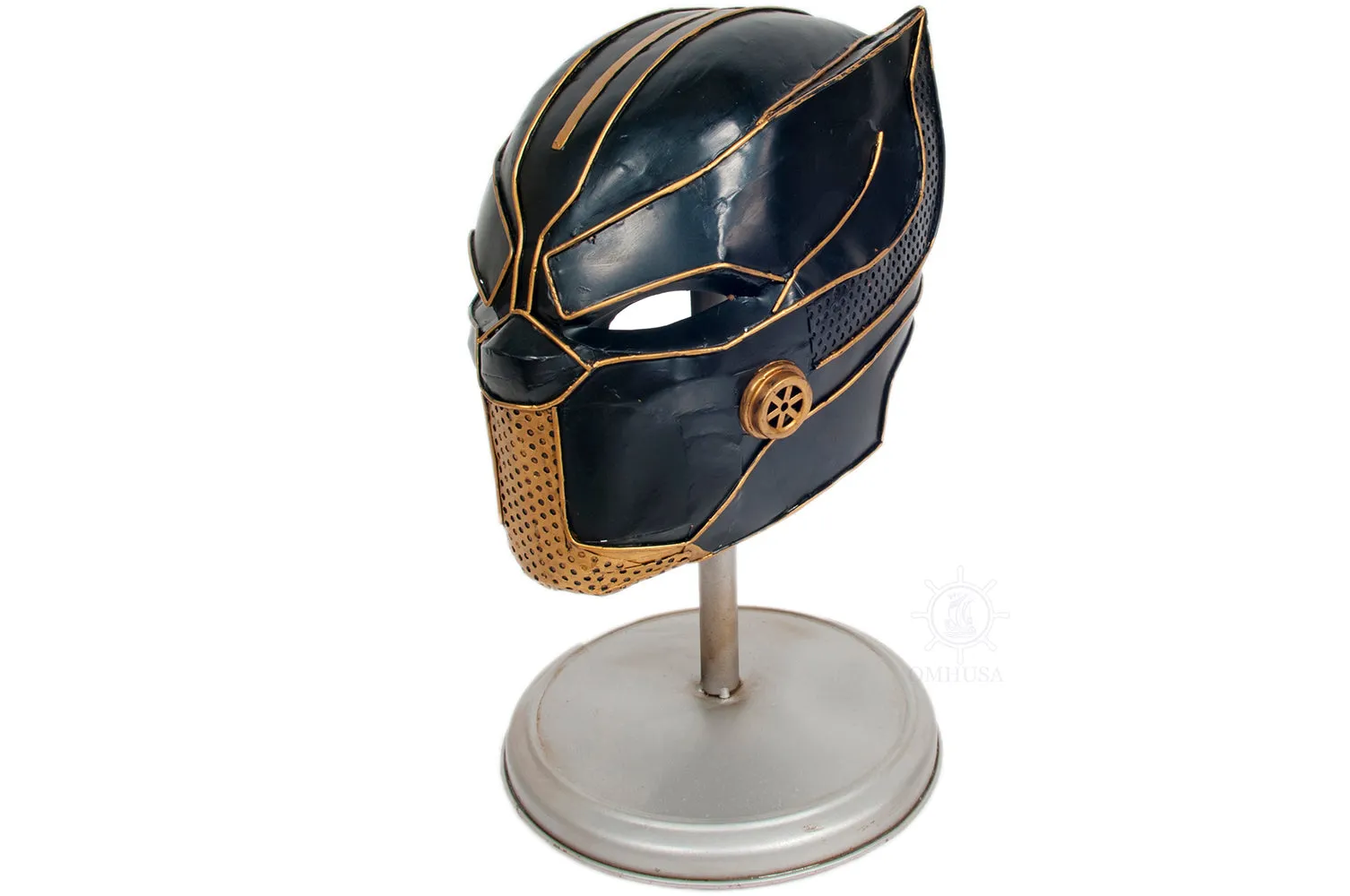 Black Panther Helmet Metal Handmade