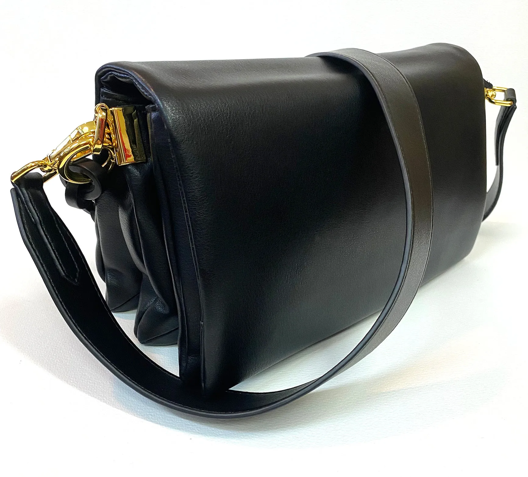 Bonton Leather Bag (Midnight)