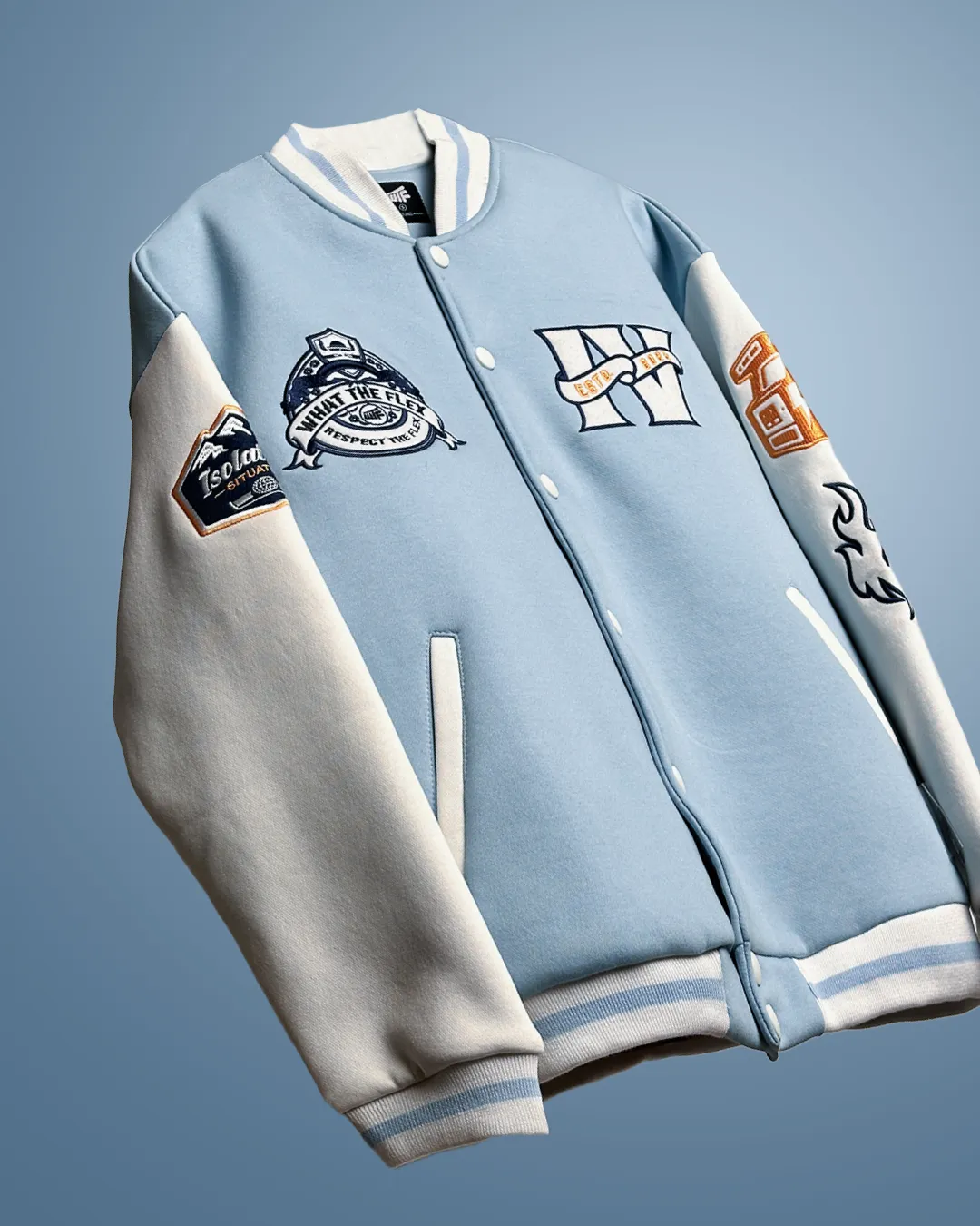 BREAKING SENSATION Varsity Jacket