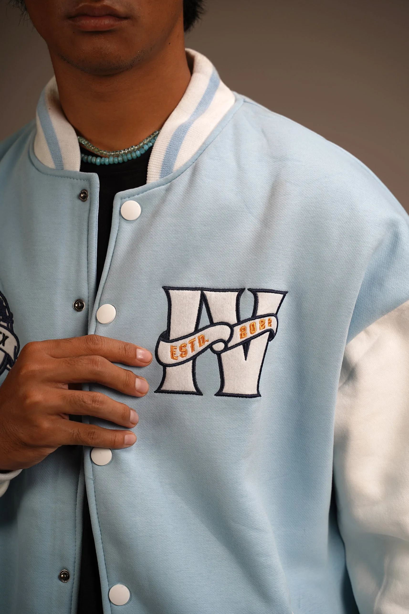 BREAKING SENSATION Varsity Jacket