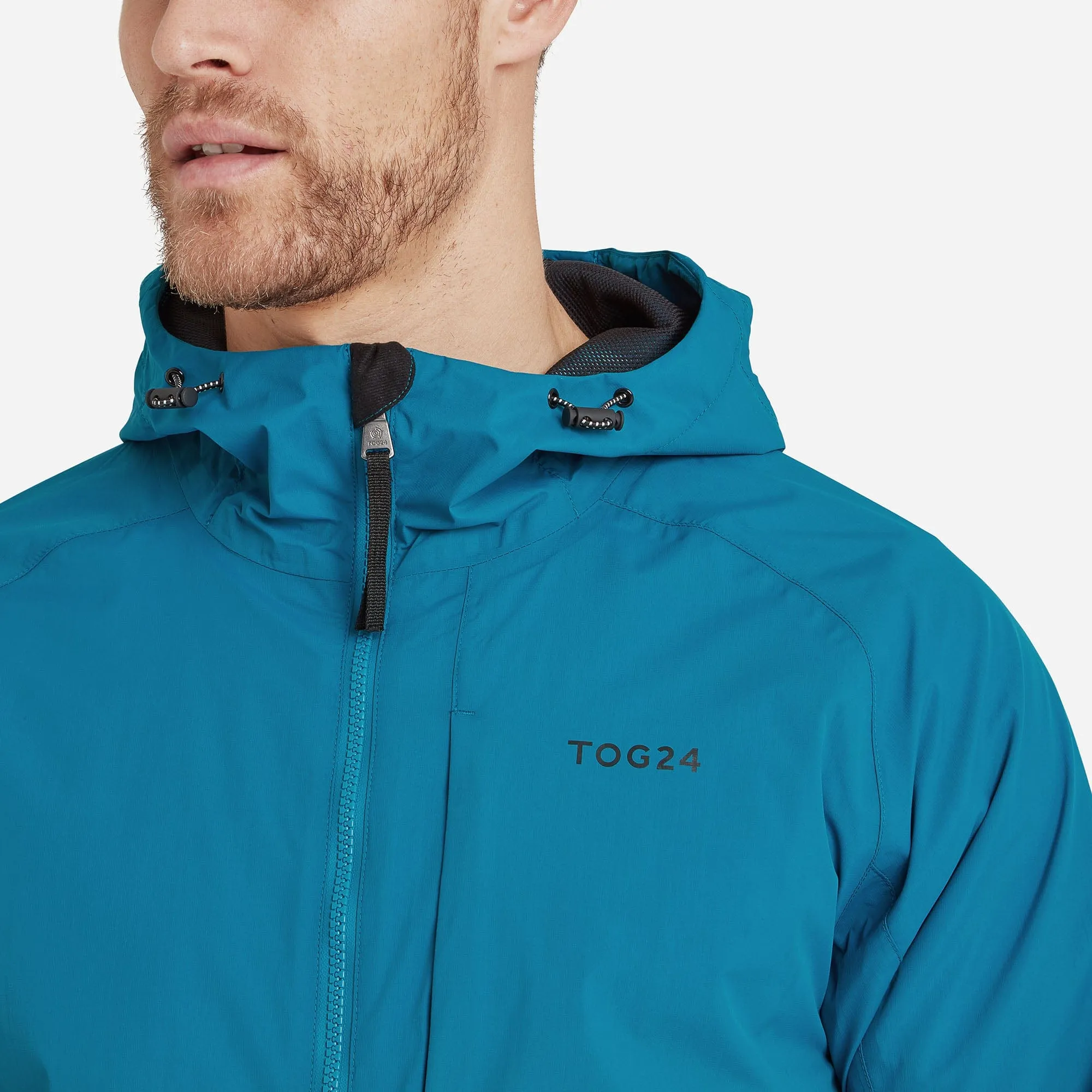 Brigsteer Mens Waterproof Jacket - Peacock Blue