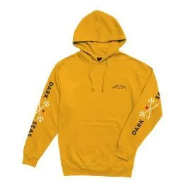 Dark Seas Headmaster Mens Hoodie - Gold