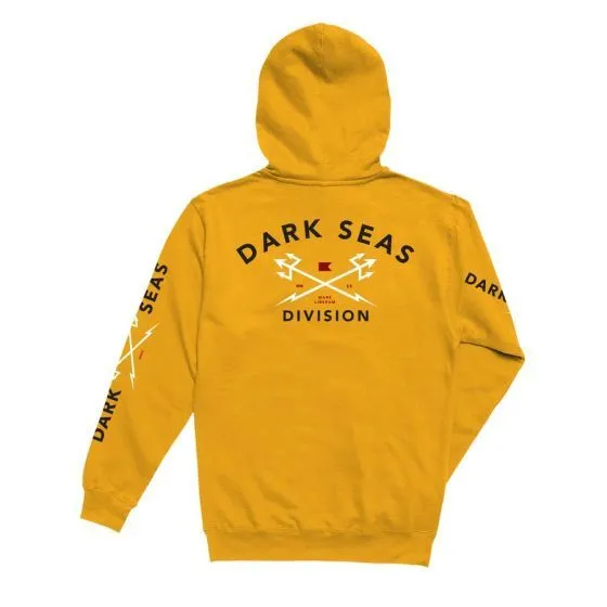 Dark Seas Headmaster Mens Hoodie - Gold