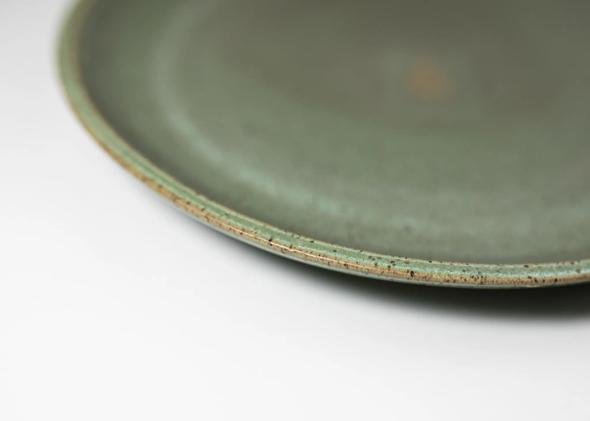 Dessert Plate in Tea Green