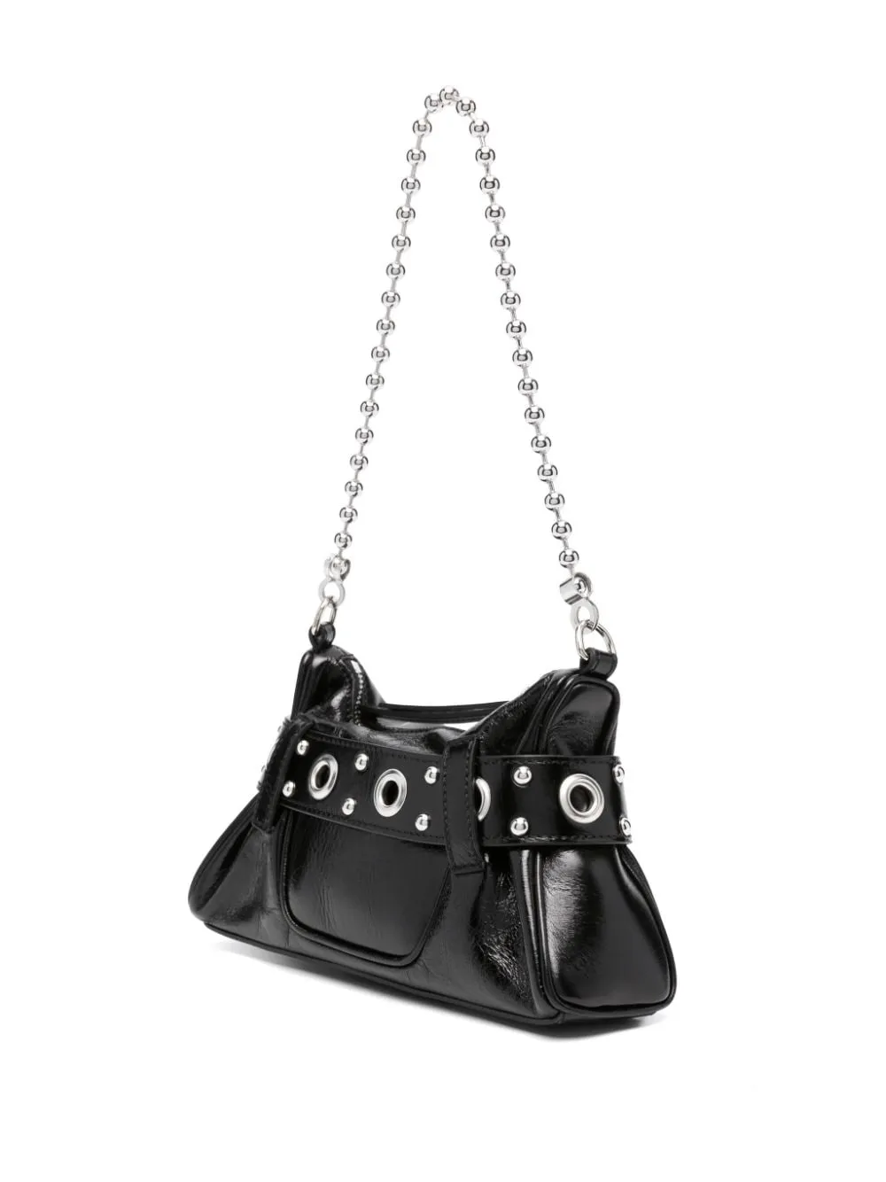 Dsquared2    Dsquared2 Gothic Leather Shoulder Bag