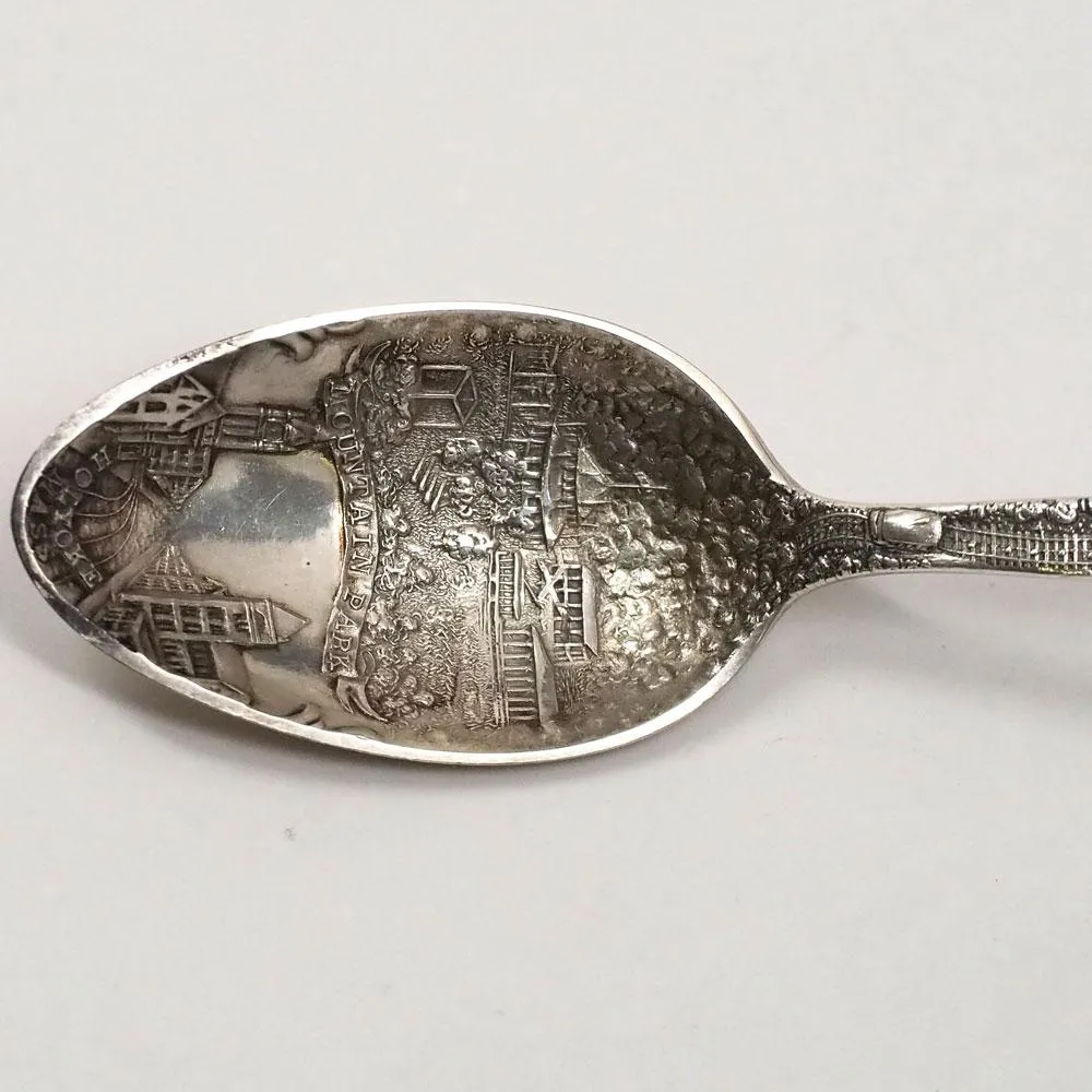 Early 20th Century Holyoke Sterling Souvenir Spoon