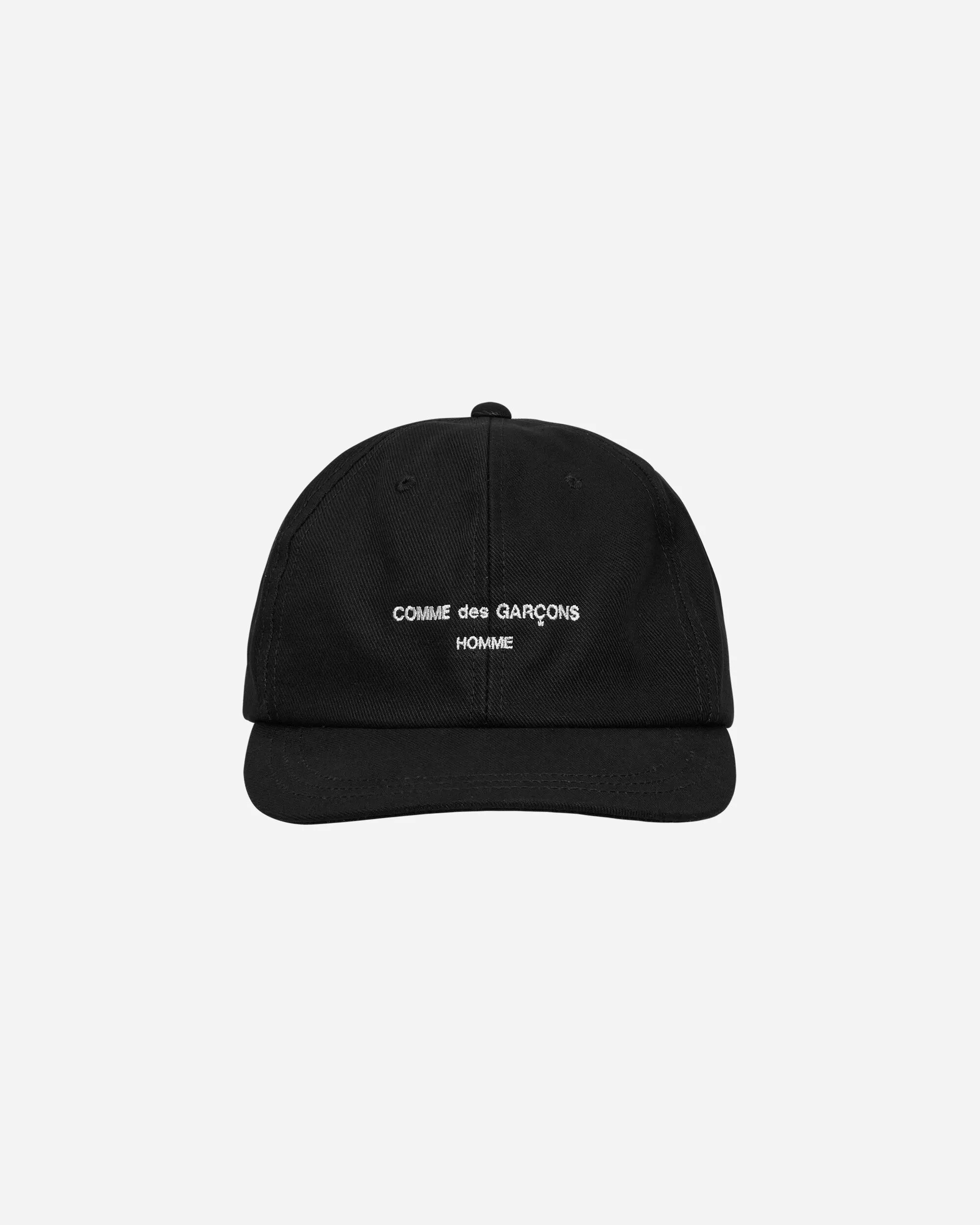 Embroidered Logo Cap Black