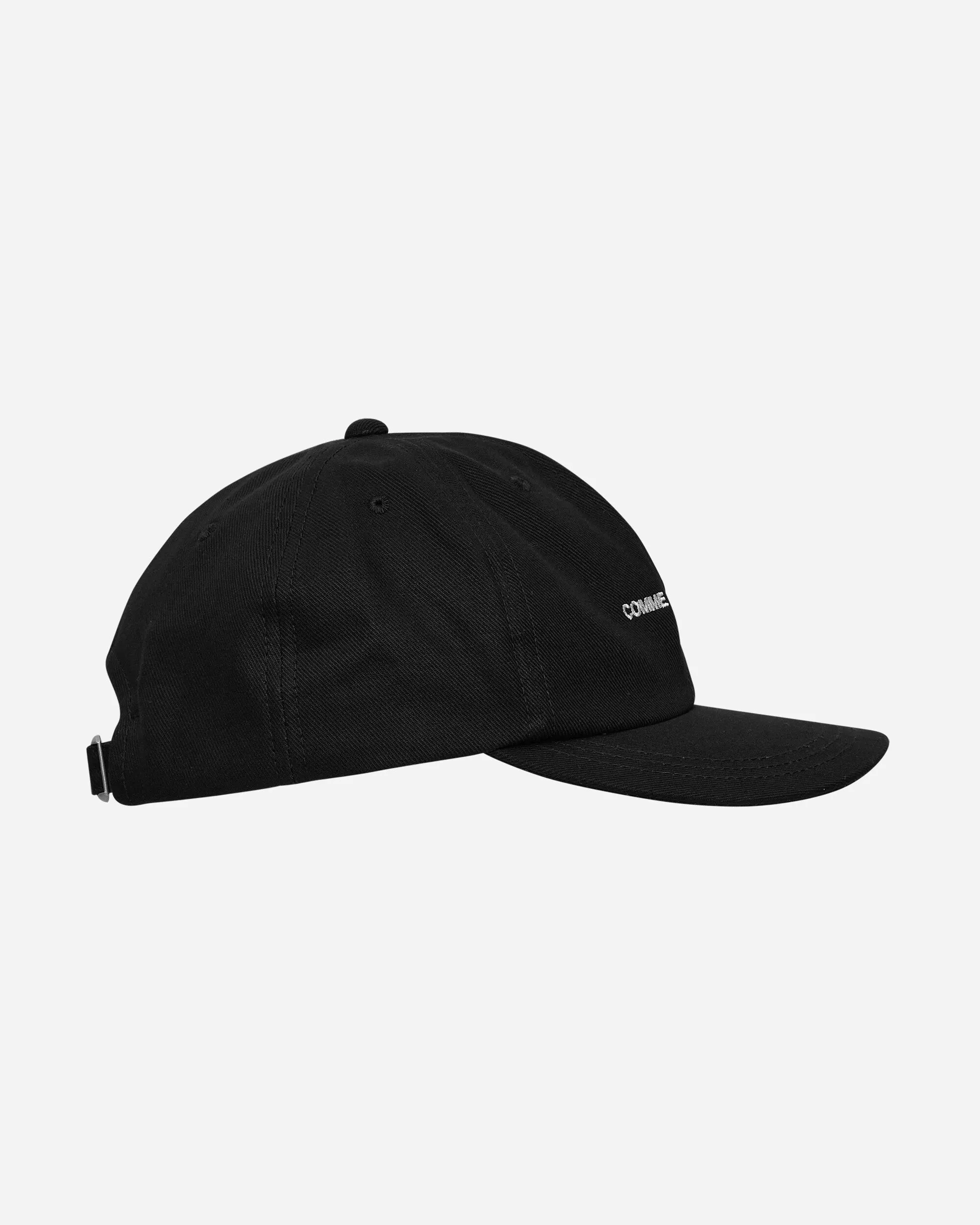 Embroidered Logo Cap Black