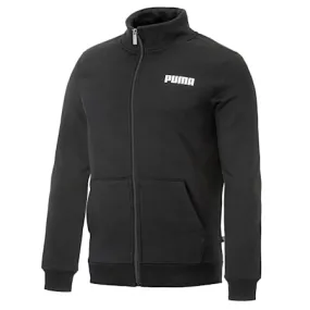 ESS Men's Fleece Track Jacket | Puma Black | PUMA Sweatshirts & Hoodies | PUMA 