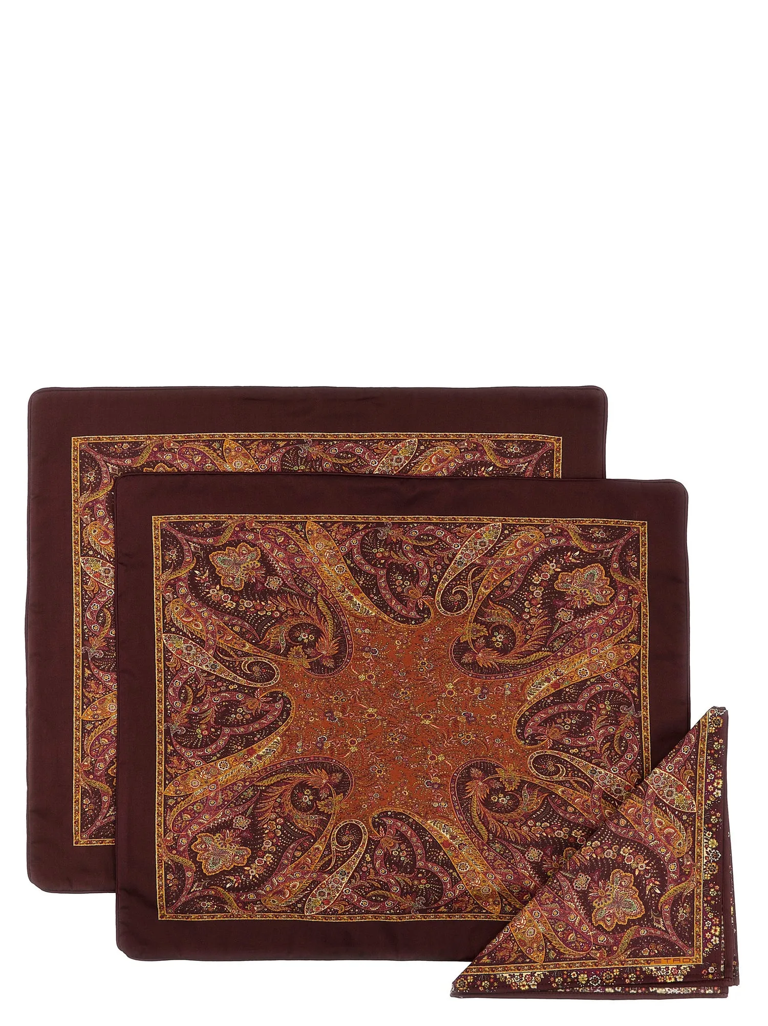 Etro Home    Etro Home Set Of 2 Placemats + Napkins 'Orbea'