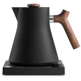 Fellow Matte Black/Walnut Corvo EKG Electric Kettle