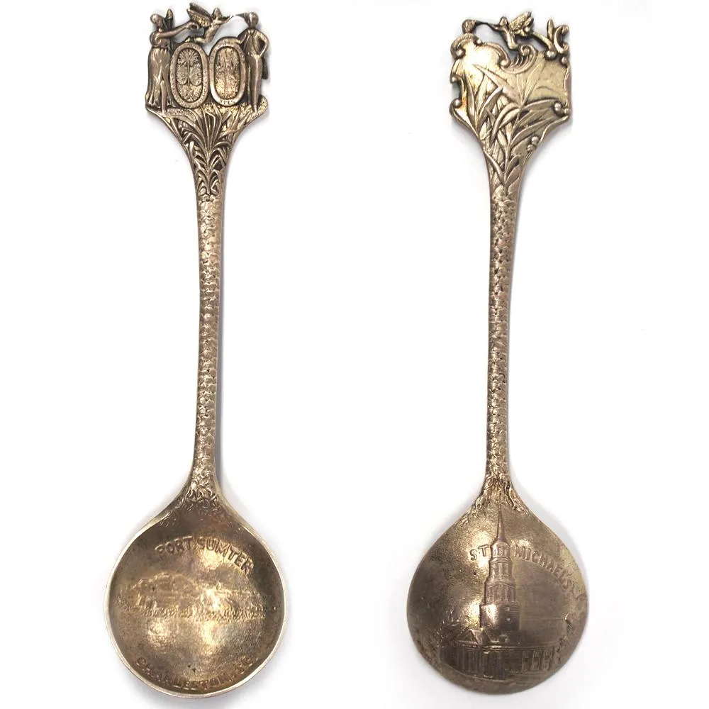 Fort Sumter Charleston, S.C. Gorham Sterling Souvenir Spoon