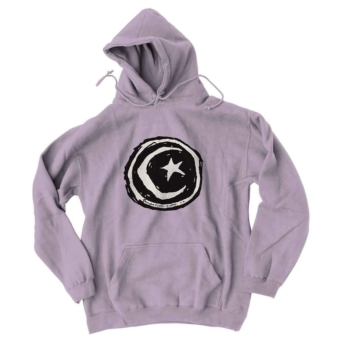 Foundation Star & Moon Hoodie - Lavender