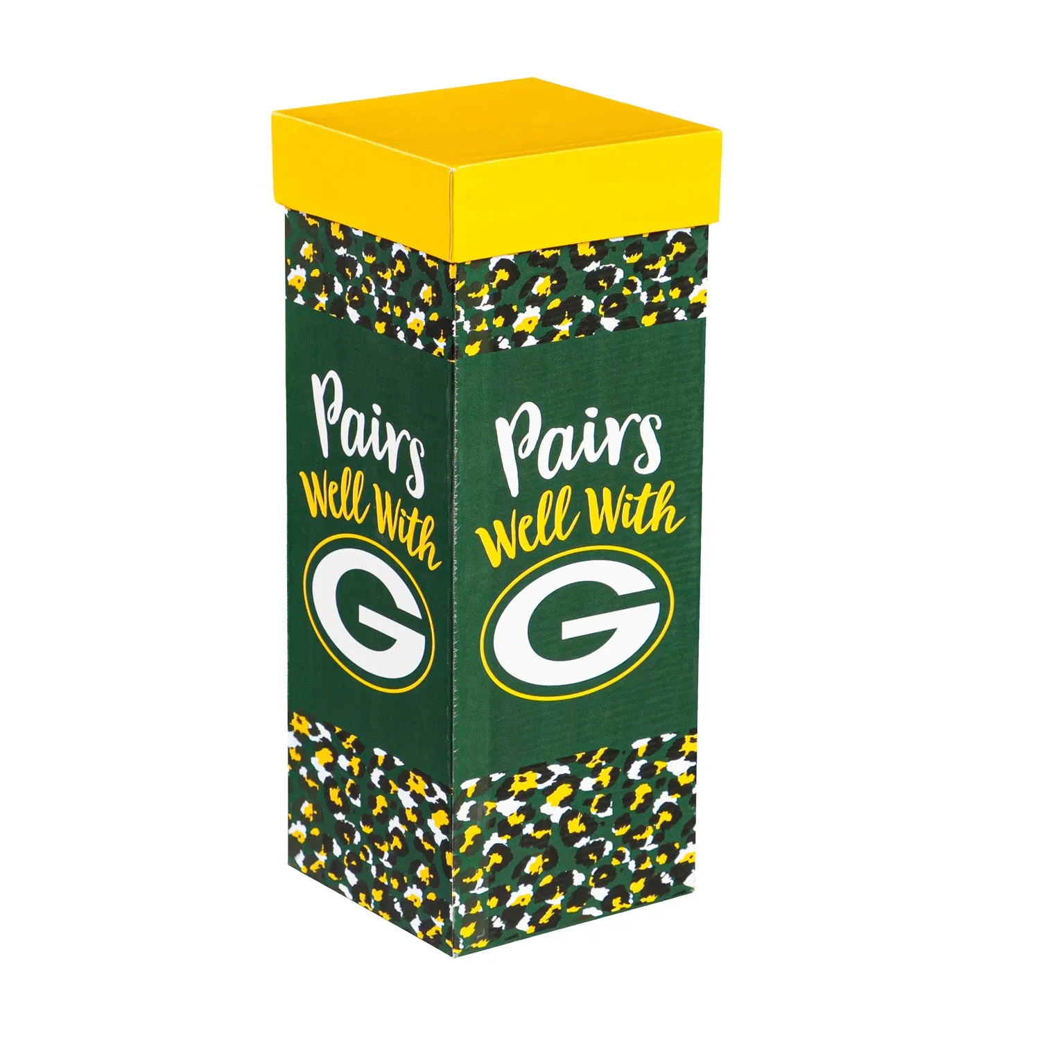 Green Bay Packers 17oz Stemmed Wine Glass, Boxed