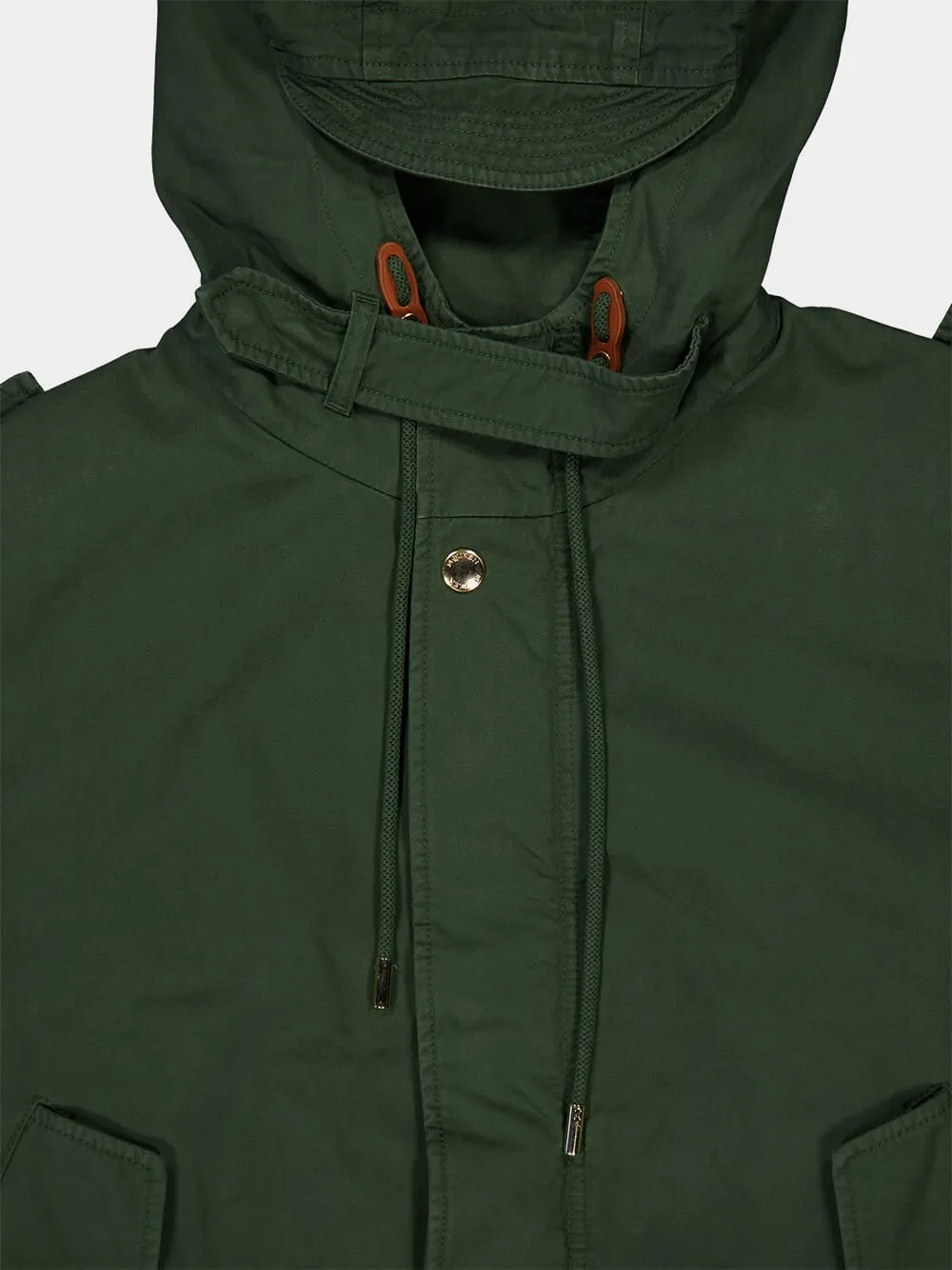 Green Hooded Jacket