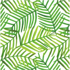 Green Leaf Paper Placemats