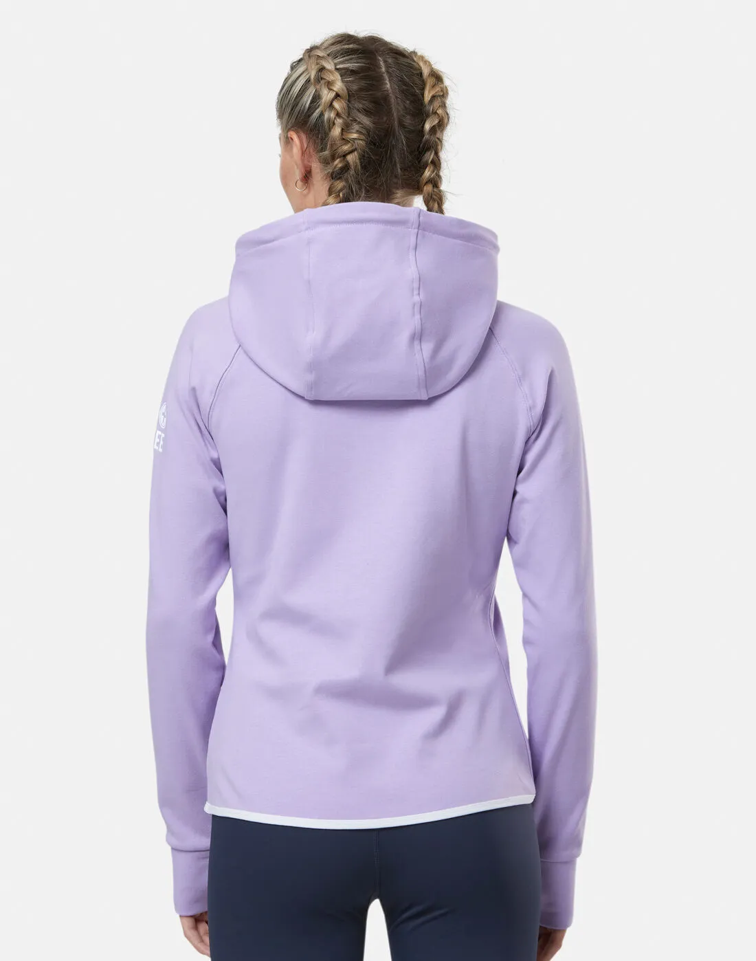 Gym+Coffee Womens Chill Full Zip Hoodie