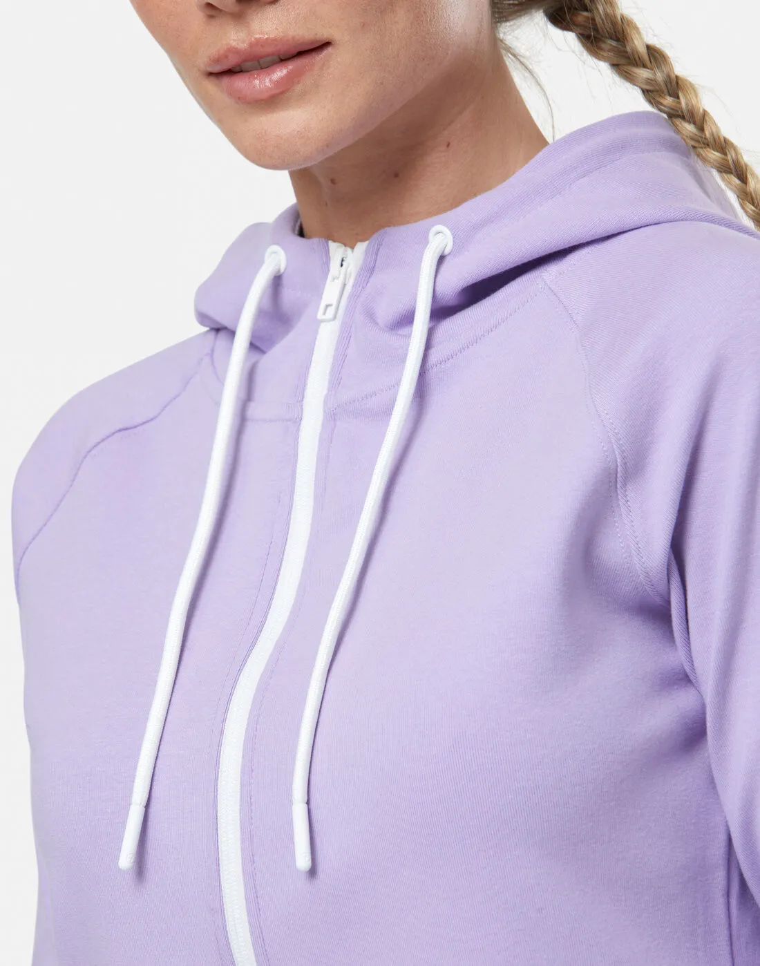 Gym+Coffee Womens Chill Full Zip Hoodie