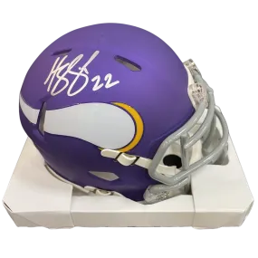 Harrison Smith Autographed Minnesota Vikings Classic Mini Helmet