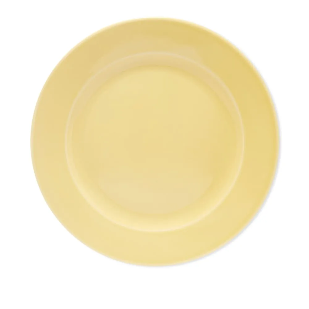 HAY Rainbow Plate MediumLight Yellow