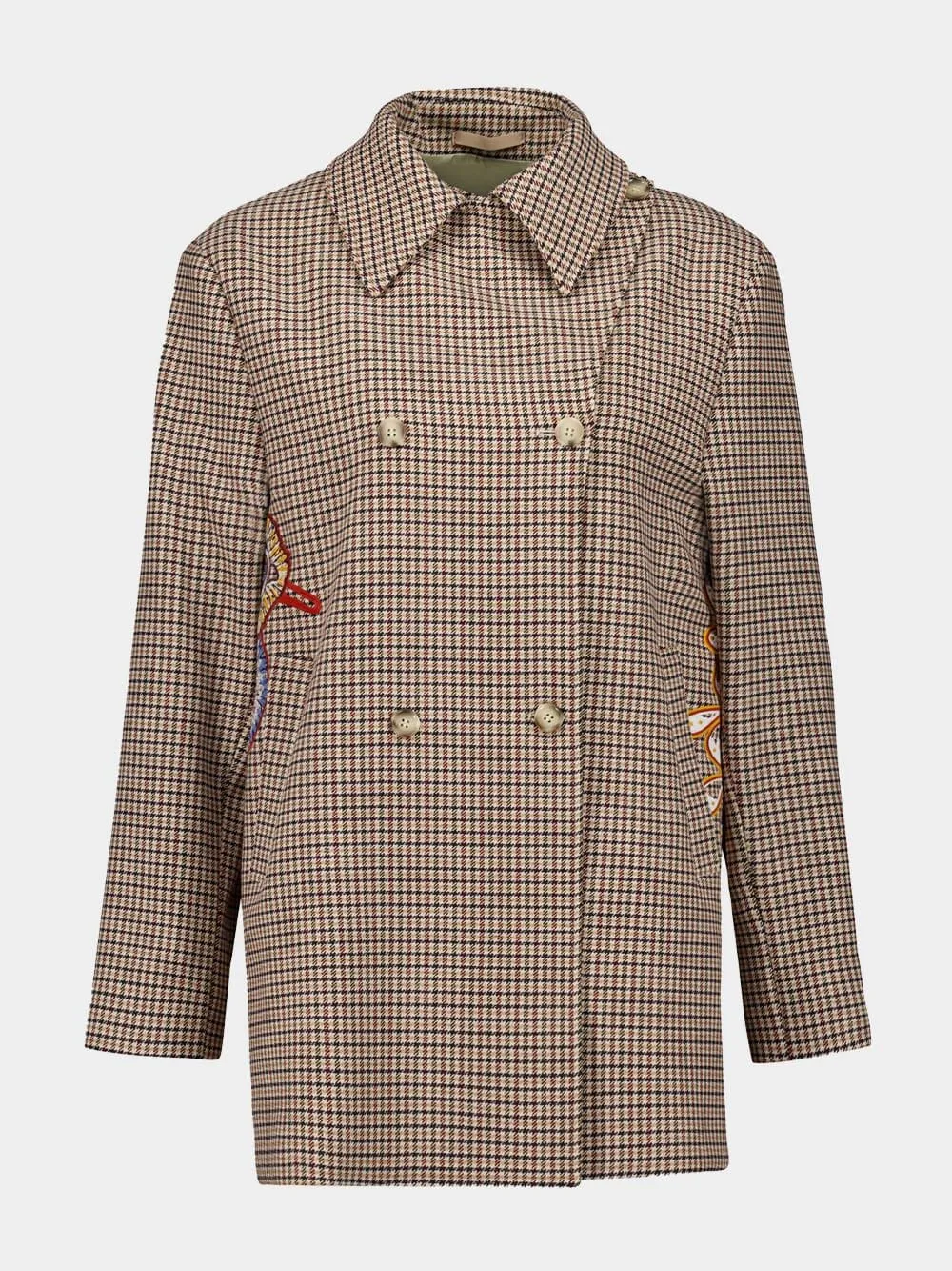 Hazel Chess Check Jacket