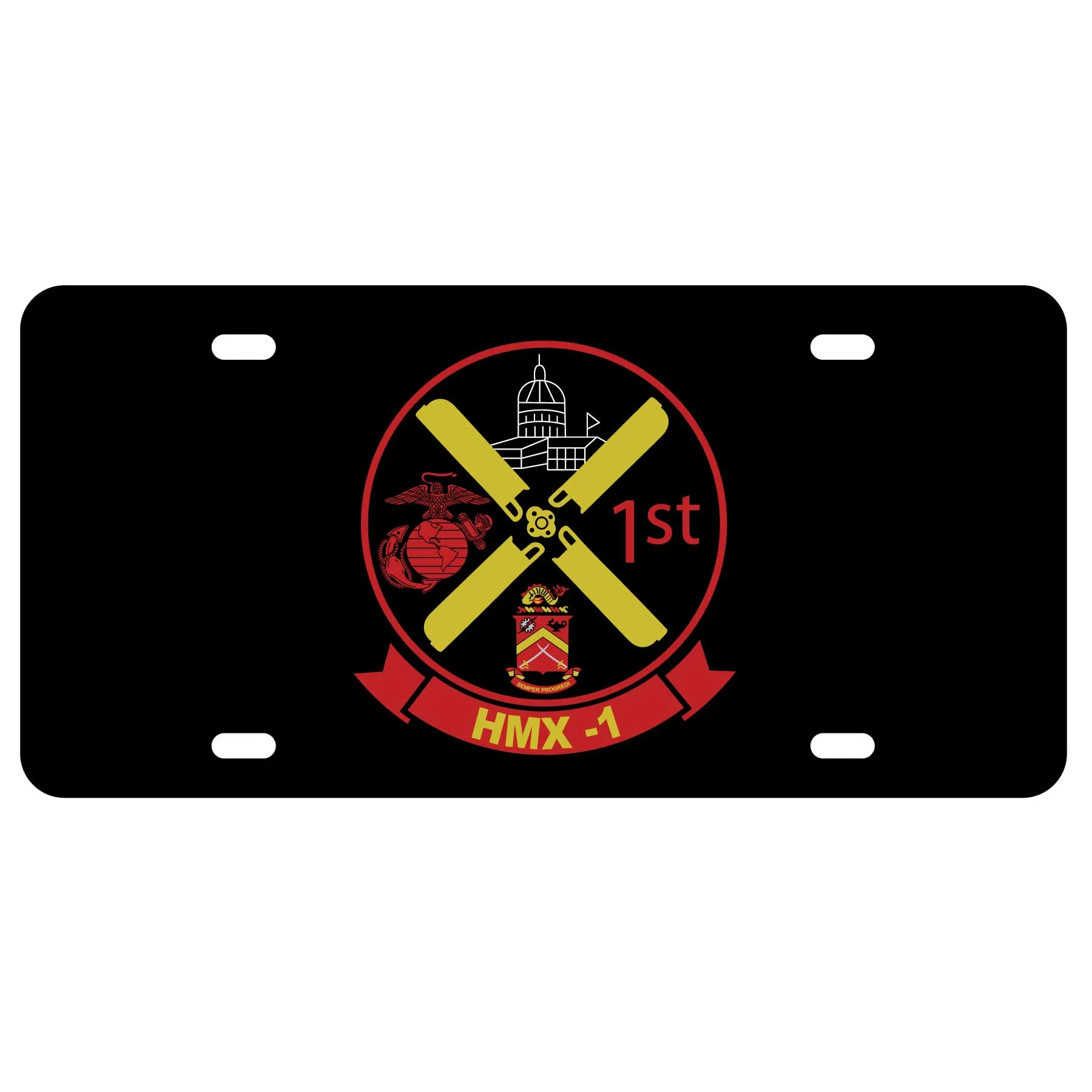 HMX-1 License Plate