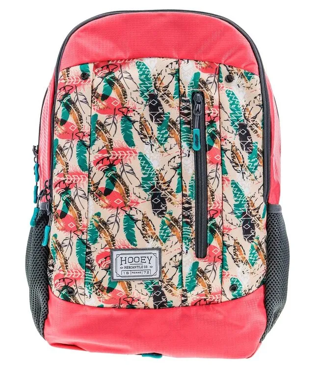 Hooey Rockstar Pink Aztec Pattern Backpack