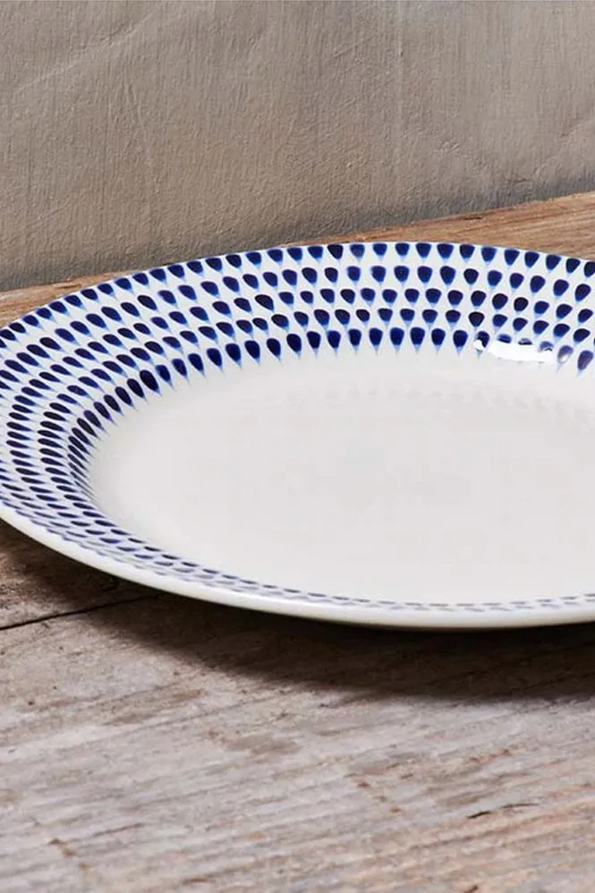 Indigo Drop Side Plate    