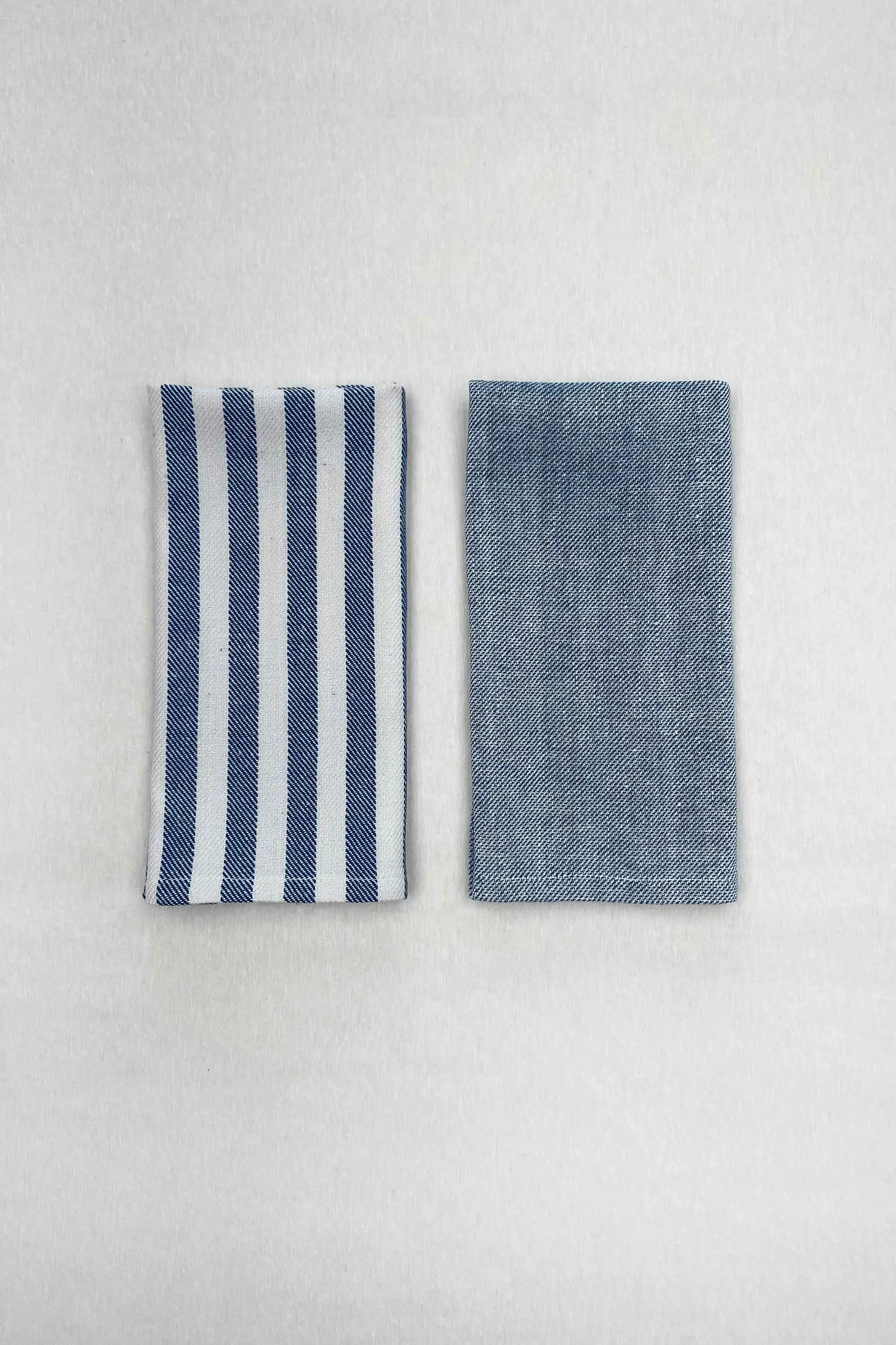 Indigo Organic Cotton/Linen Napkins