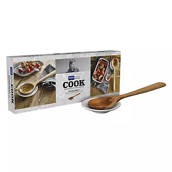 James Martin by Denby Cook Porcelain Spoon Rest | Kaleidoscope