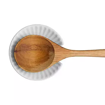 James Martin by Denby Cook Porcelain Spoon Rest | Kaleidoscope