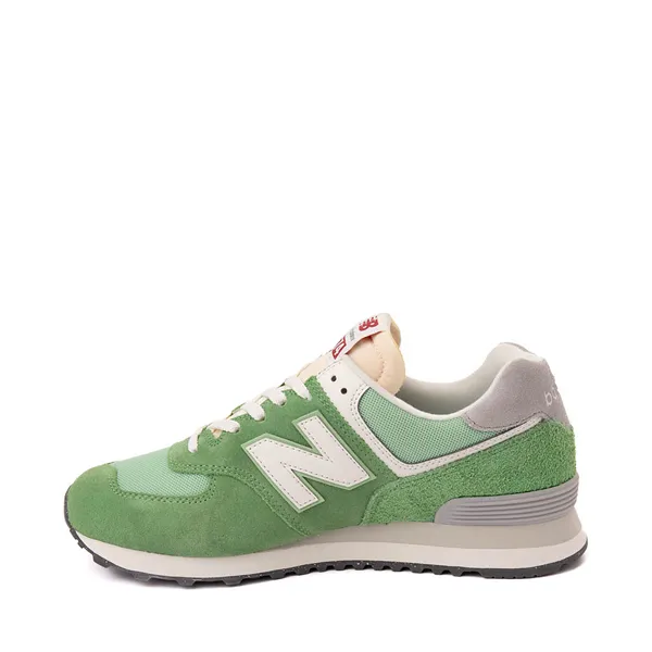 Journeys Mens New Balance 574 Athletic Shoe - Green