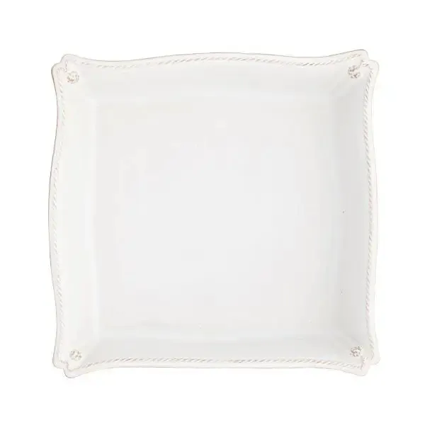 Juliska Berry & Thread Matzoh Plate - Whitewash