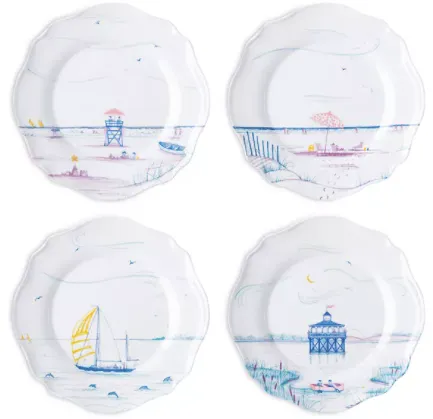 Juliska Seaside Melamine Salad/Dessert Plate