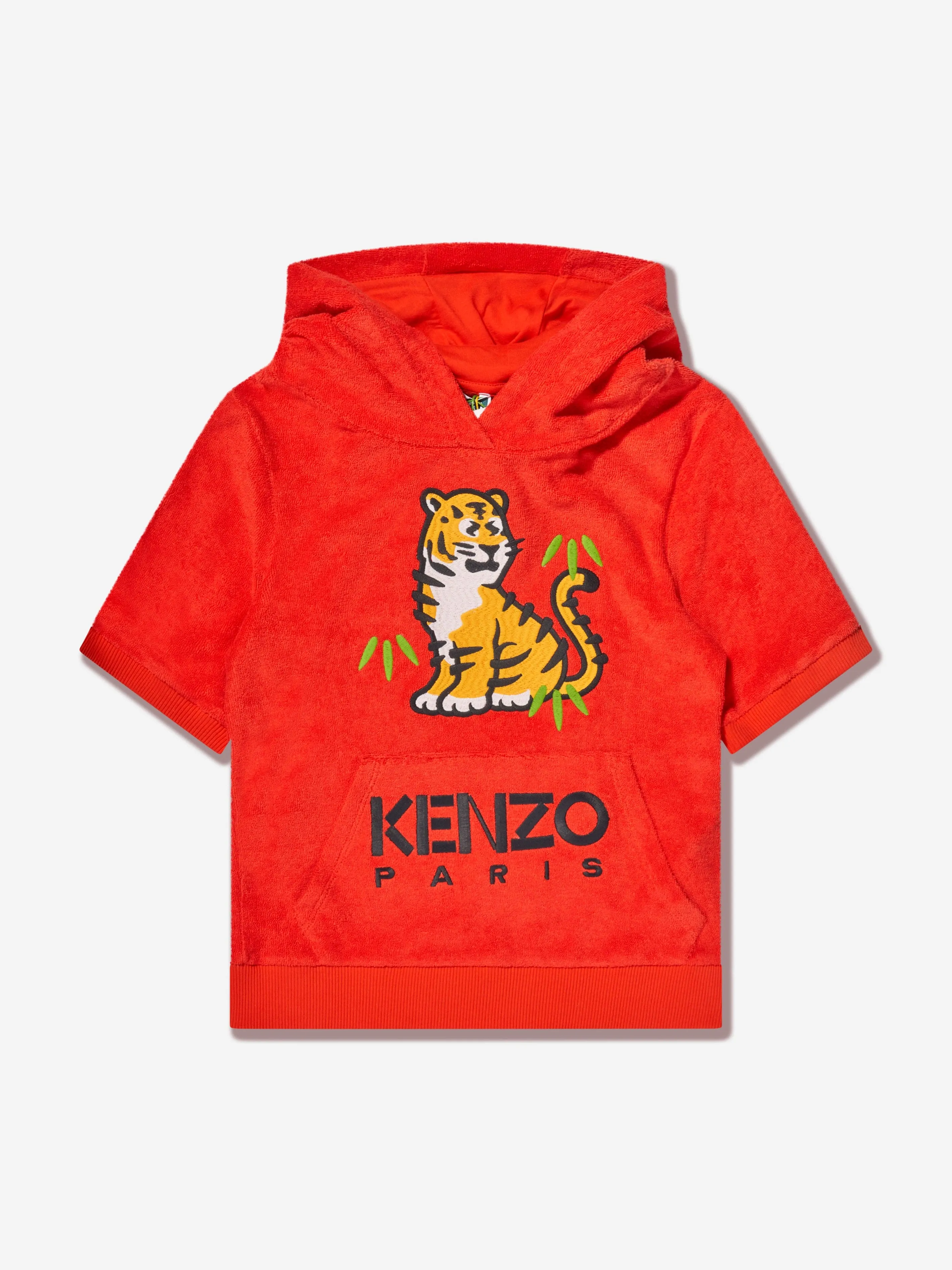 KENZO Boys Kotora Hoodie in Red