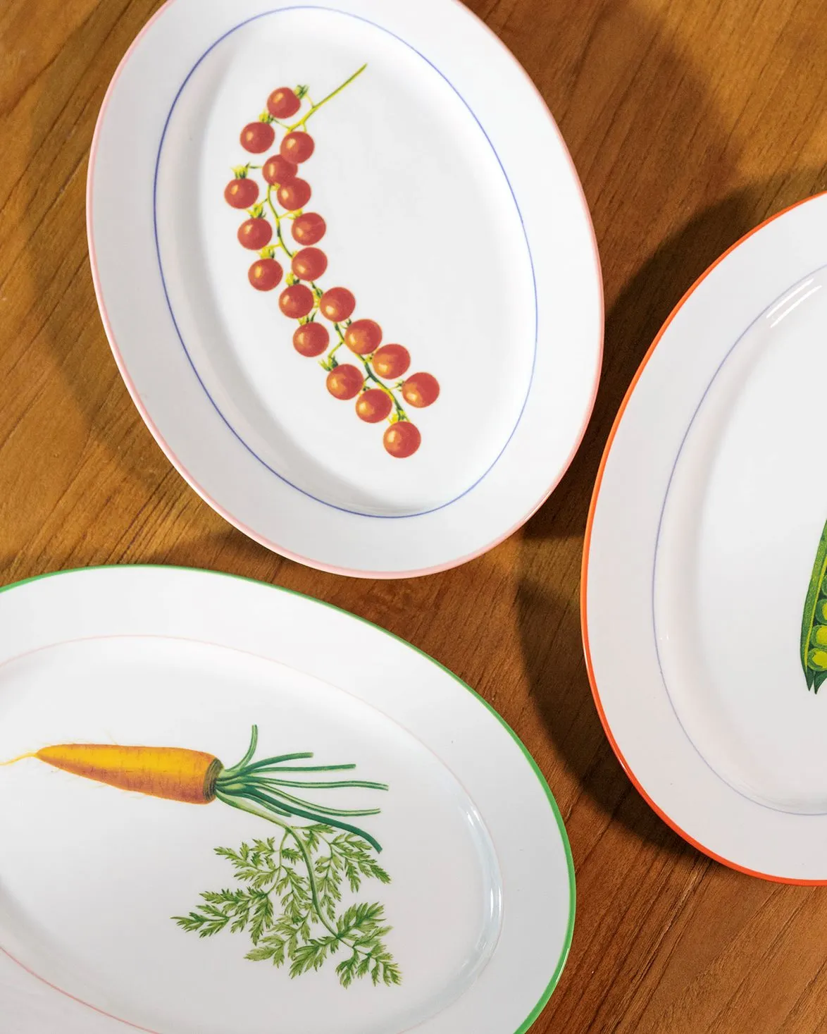 &Klevering Plate Carrot Multicolor