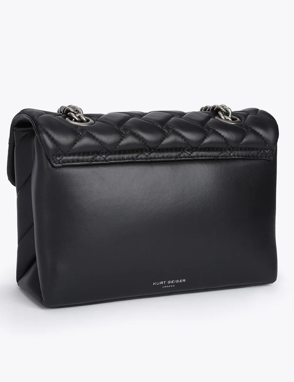 KURT GEIGER LEATHER KENSINGTON X BAG