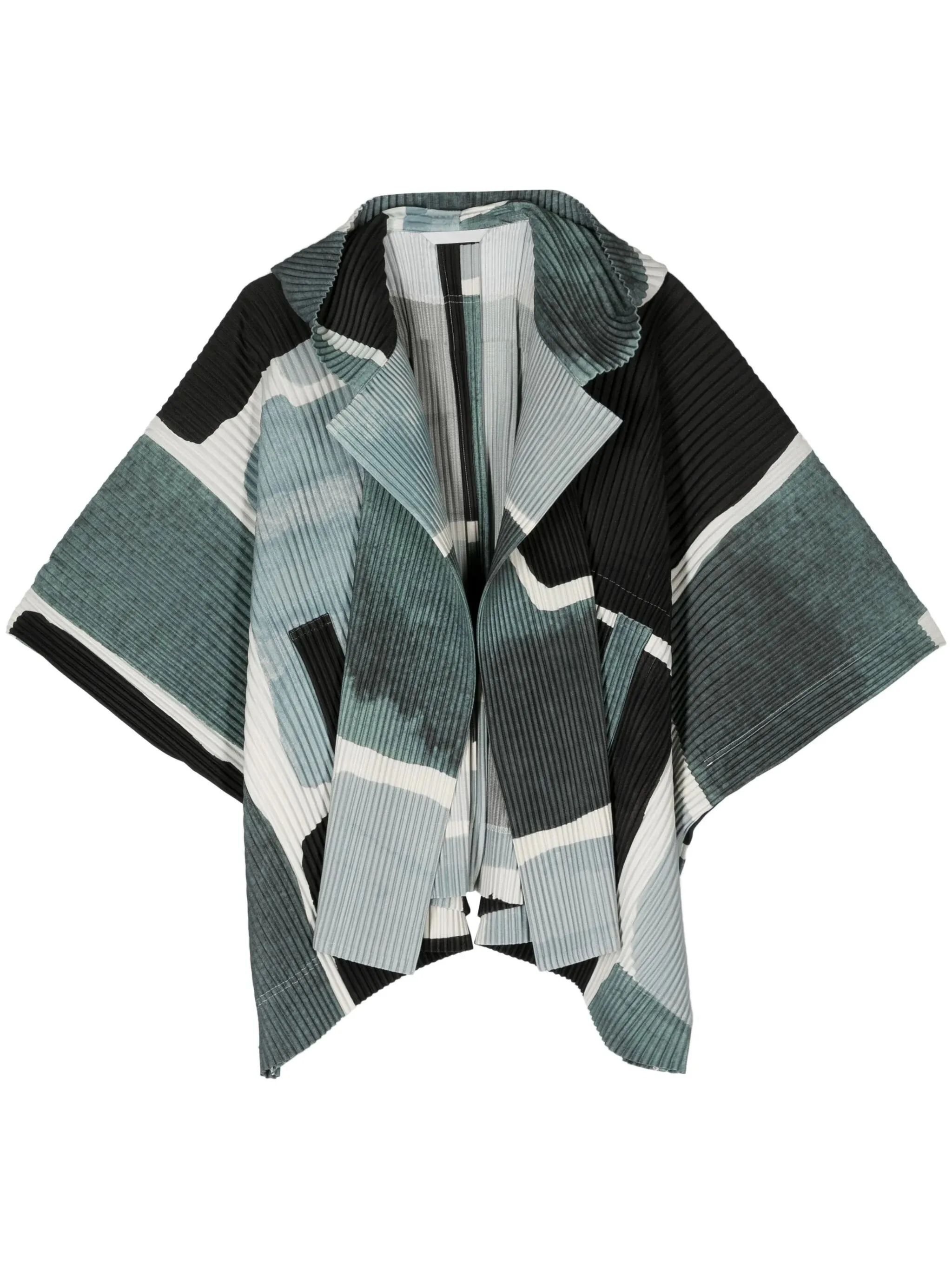 Landscape Blouson Jacket - Gray